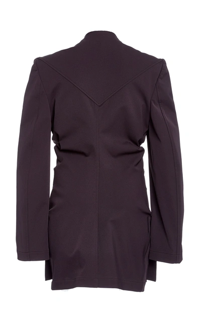 Bottega Veneta Technical Gabardine Blazer In Brown
