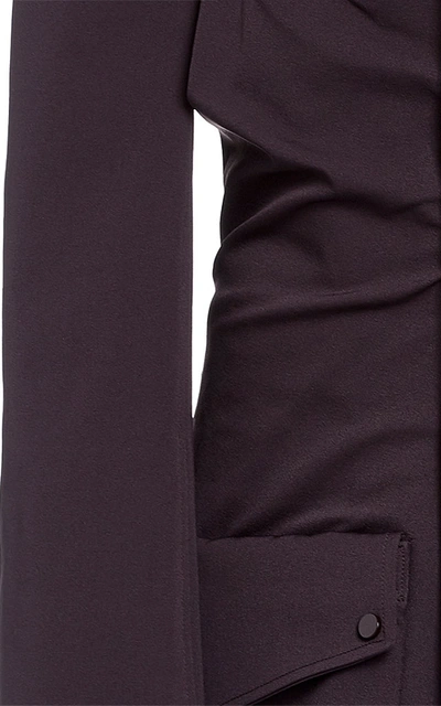 Bottega Veneta Technical Gabardine Blazer In Brown