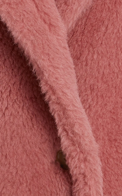 Shop Max Mara Women's Gettata Oversized Alpaca-blend Vest In Pink