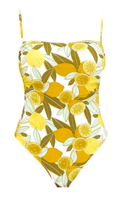 Shop Andrea Iyamah Sari Swimsuit In Print