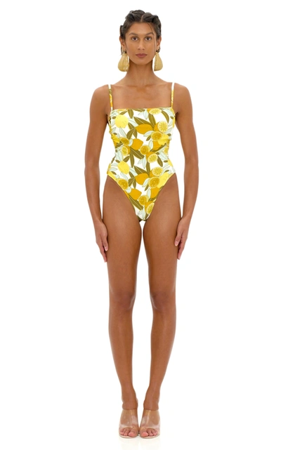 Shop Andrea Iyamah Sari Swimsuit In Print