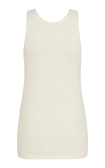 Shop St Agni Ryoko Hemp Organic Cotton Tank Top In Neutral