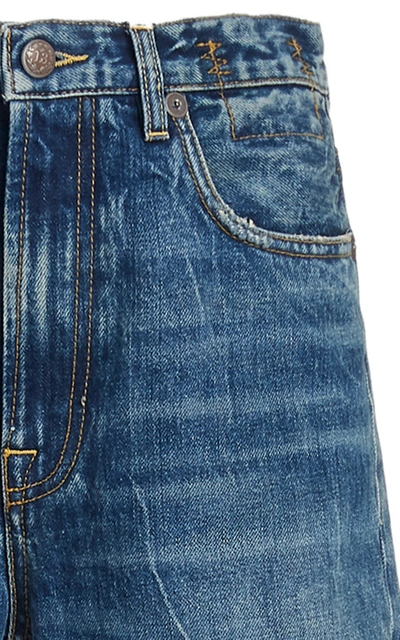 Shop R13 Women's Jane Rigid Mid-rise Flared-leg Jeans In Medium Wash