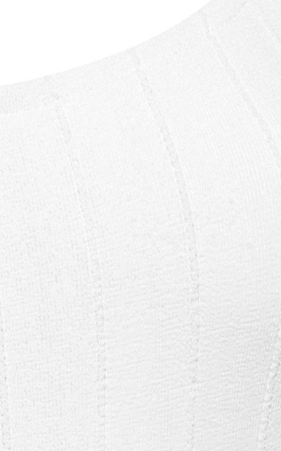 Shop Hunza G Women's Square-neck Nile One-piece In White