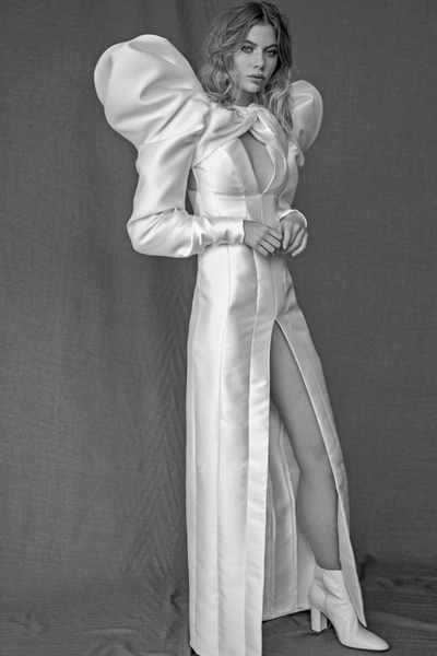 Shop Mariam Seddiq Bridal Women's Amelia Gown In White