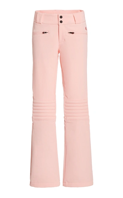 Shop Perfect Moment Women's Aurora Flared Ski Pants In Pink,black