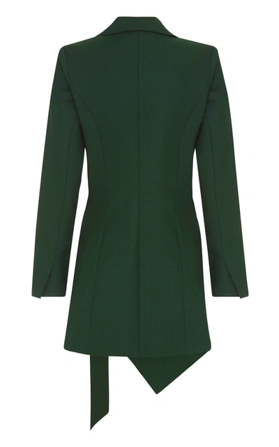 Shop Anna Quan Women's Valentina Cady Blazer Dress In Green