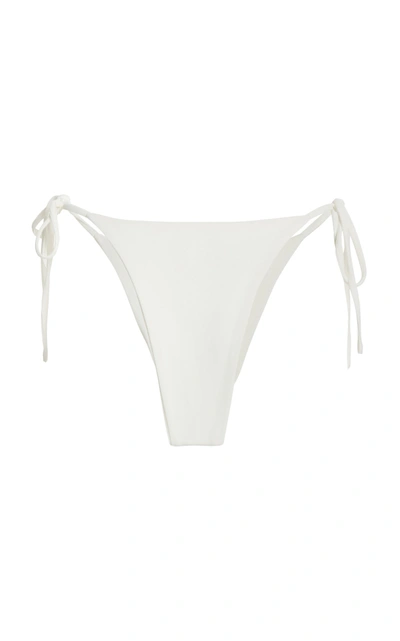 Shop Aexae Tyra String Bikini Bottom In White