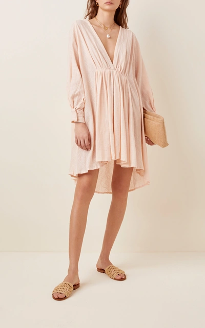 Shop Kalita Women's Always The Muse Cotton Tunic In Pink