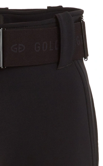 Shop Goldbergh Pippa Stretch-shell Flared-leg Ski Pants In Black