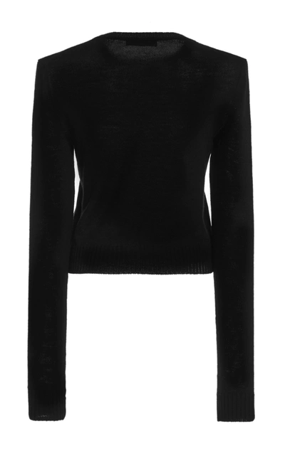 Shop Jil Sander Wool Sweater In Black