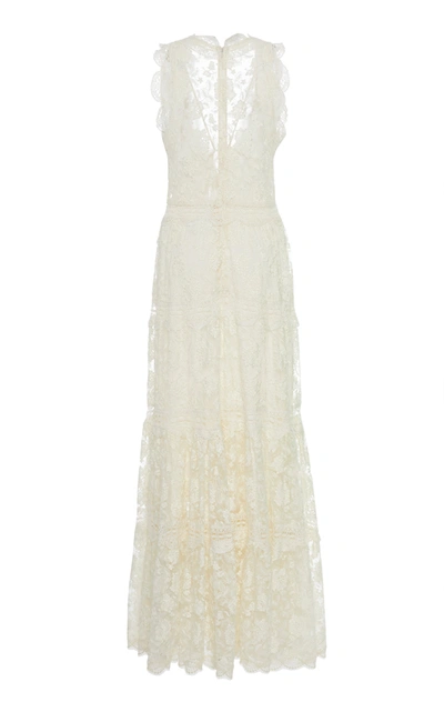 Shop Alexis Women's Havana Lace Maxi Dress In White