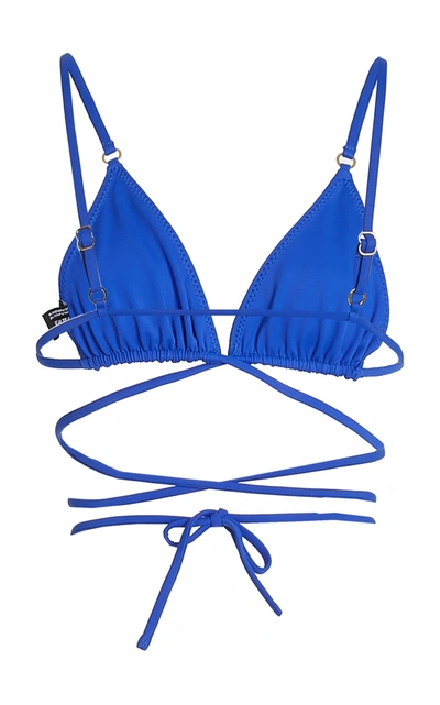 Shop Palm Women's Talise Bikini Top In Blue