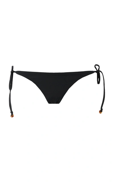 Shop Anemone The String Tie Side Bikini Bottom In Black