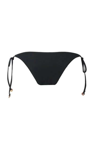 Shop Anemone The String Tie Side Bikini Bottom In Black