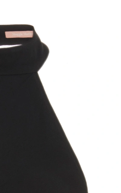 Shop Maggie Marilyn Fate Has Bought Us Here Halterneck Crepe Maxi Dress In Black