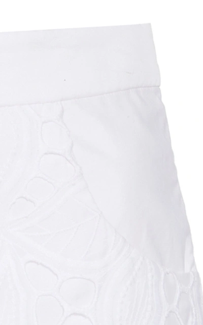 Shop Alexis Bowes Lace Short In White