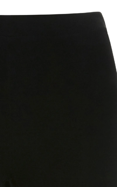 Shop Totême Women's Cork High-rise Jersey Leggings In Black
