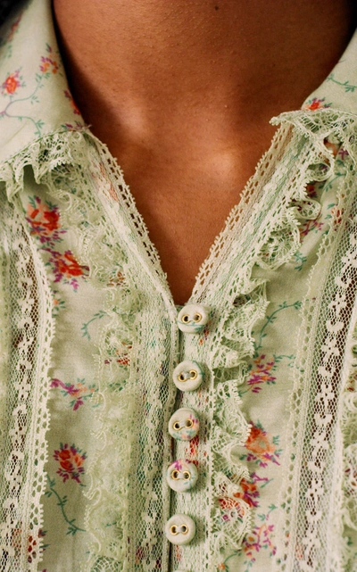 Shop Bytimo Women's Floral Satin Midi Dress