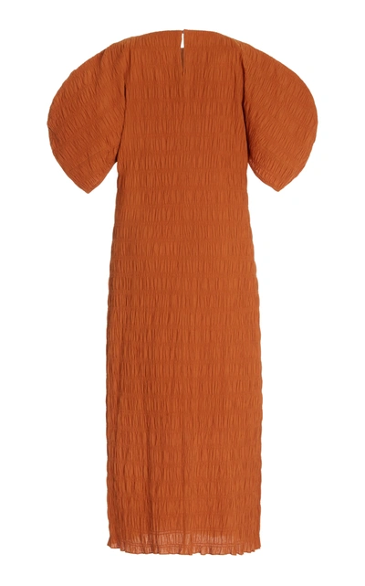 Shop Mara Hoffman Women's Aranza Organic Cotton Midi Dress In Brown