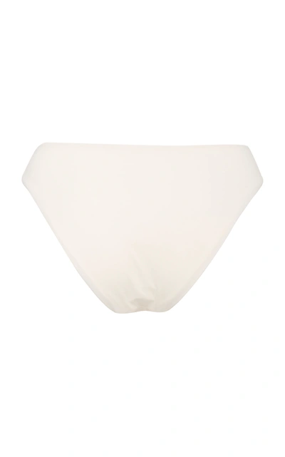 Shop Anemone Women's Tortoiseshell-detailed High-rise Bikini Bottom In White