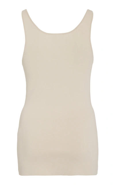 Shop Totême Women's Urda Knit Tank Top In White
