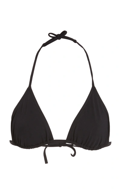 Shop Eres Les Essentiels Mouna Bikini Top In Black