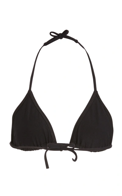 Shop Eres Les Essentiels Mouna Bikini Top In Black