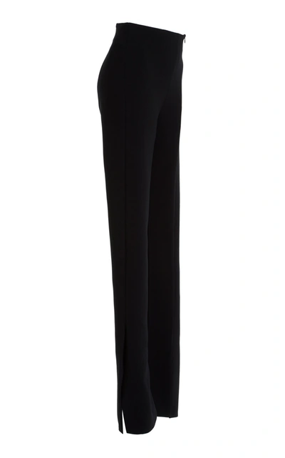 Shop A.w.a.k.e. Women's Split-leg Cady Skinny Pants In Black