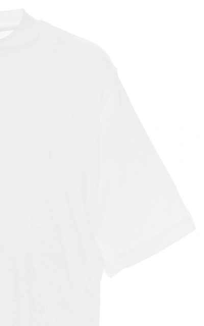 Shop Cotton Citizen Tokyo Cropped Cotton T-shirt In White