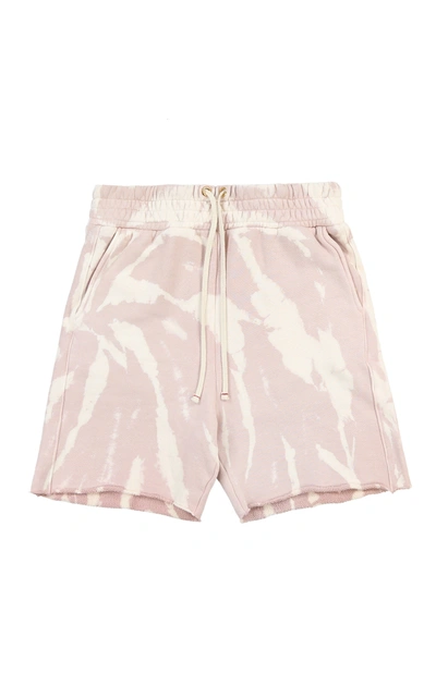 Shop Les Tien Women's Cotton Yacht Shorts In Ivory,pink