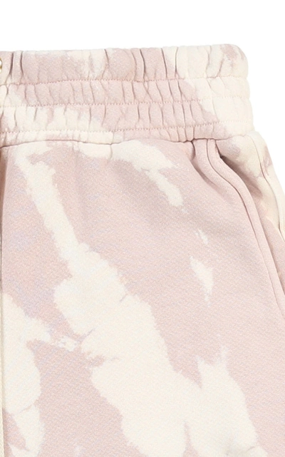 Shop Les Tien Women's Cotton Yacht Shorts In Ivory,pink