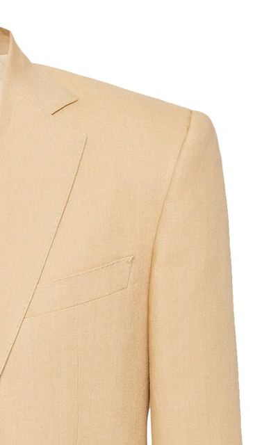 Shop Husbands Paris Morrissey Wool-mohair Suit In Neutral