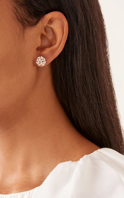 Suzanne Kalan 18k Gold Diamond Earrings In Gold