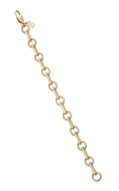 Shop Sheryl Lowe Women's 14k Gold And Diamond Bracelet In Yellow