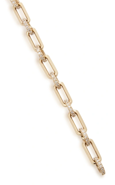 Shop Sheryl Lowe Women's 14k Gold And Diamond Bracelet In Yellow