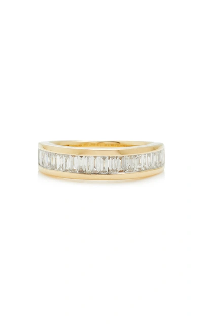 Shop Adina Reyter Large Heirloom 14k Yellow Gold Diamond Ring