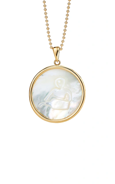 Shop Ashley Mccormick Women's Aquarius 18k Gold Necklace