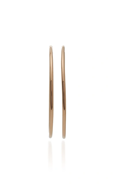 Shop Jennifer Fisher Women's Classic 14k Rose Gold-plated Hoop Earrings