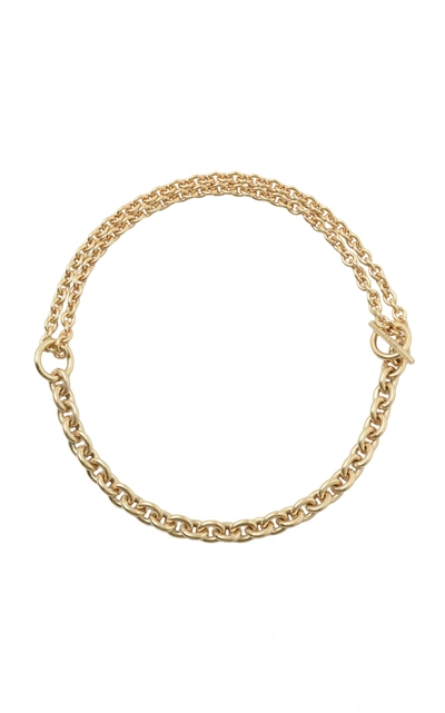 Shop All Blues Women's Double Polished Gold Vermeil Necklace