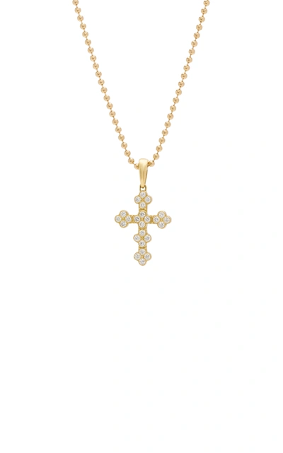 Shop Ashley Mccormick Women's 18k Gold Diamond Necklace