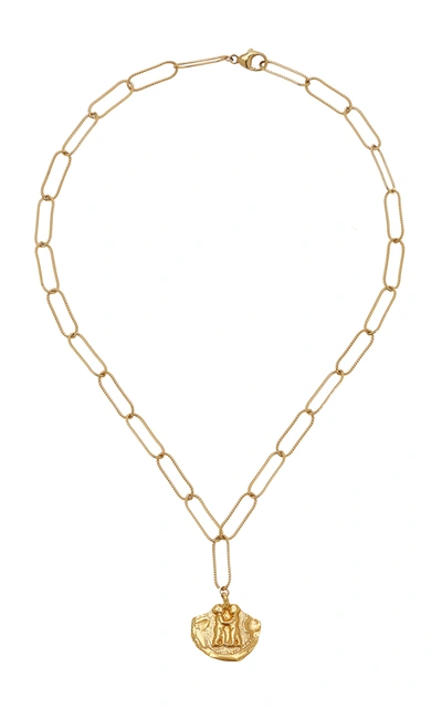 Shop Alighieri Women's Paolo And Francesca Necklace In Gold