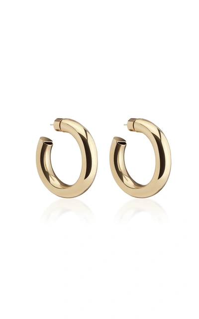 Shop Jennifer Fisher Women's Mini Jamma Gold-plated Hoop Earrings