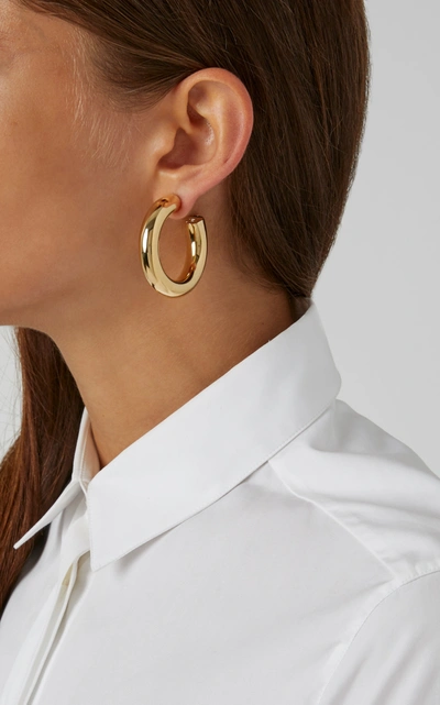 Shop Jennifer Fisher Women's Mini Jamma Gold-plated Hoop Earrings