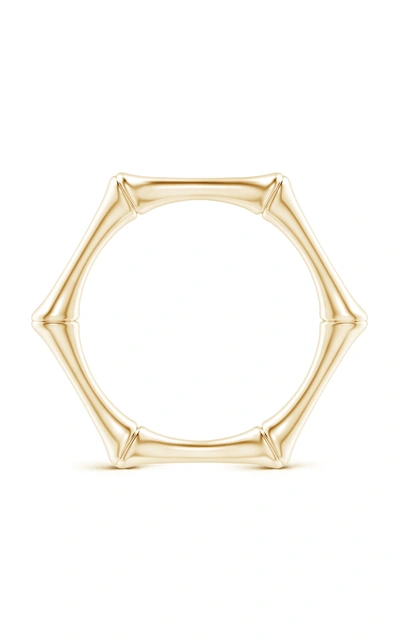 Shop Natori Women's Indochine 14k Gold Bamboo Ring