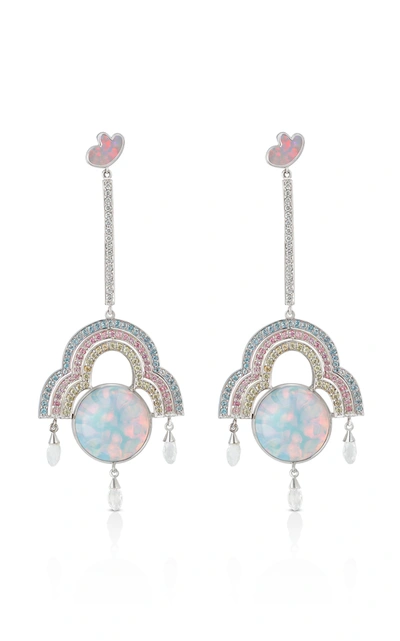 Shop Aisha Baker Galaxy Earrings In Multi