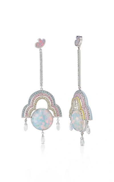 Shop Aisha Baker Galaxy Earrings In Multi