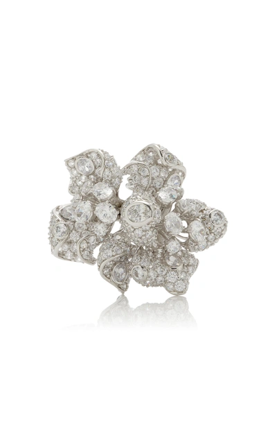 Shop Anabela Chan Bloomingdale 18k White Gold Vermeil Pearl Diamond Bracelet
