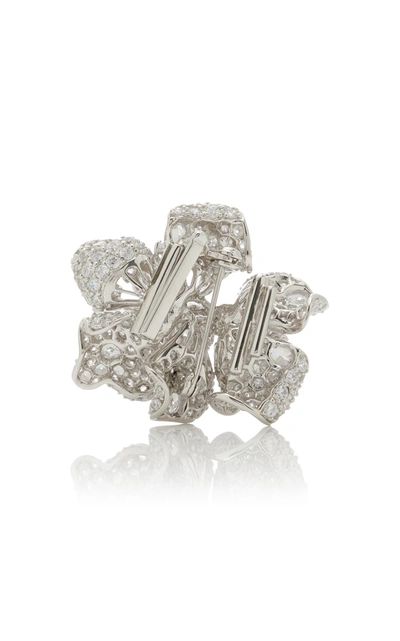Shop Anabela Chan Bloomingdale 18k White Gold Vermeil Pearl Diamond Bracelet