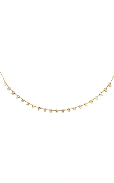 Shop As29 Baguette Diamond & 18k Yellow Gold Necklace